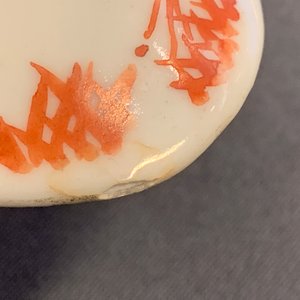 Deux cuillères en porcelaine de Chine famille rose à fond bleu et vert citron, marque et époque de Tongzhi — photo 6