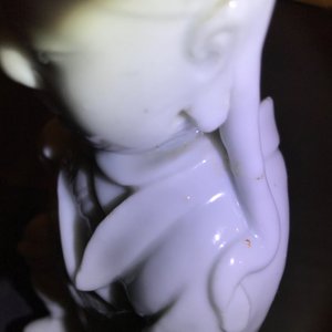 Deux figures de Guandi et Zhenwu en porcelaine blanc de Chine de Dehua, 18/19ème — photo 16
