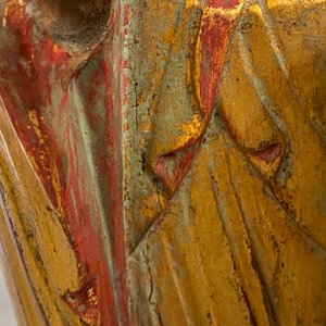 Deux grandes figures de Guanyin en bois doré et laqué, Chine, 18/19ème — photo 16