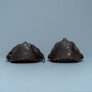 Deux masques Noh, Japon, Edo, 18/19ème — photo 6