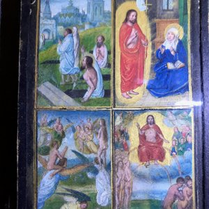 Deux miniatures, école flamande, 16ème — photo 35