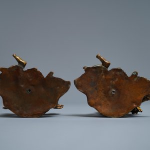 Deux modèles de Tara en bronze doré, Tibet ou Mongolie, 17/18ème — photo 6