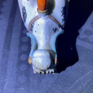 Deux modèles d'un éléphant et d'un cheval en porcelaine de Chine famille rose, Qianlong — photo 19