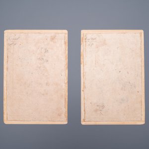 Deux pages de Coran en calligraphie coufique enluminés, Empire timouride, Perse, 15/16ème — photo 2