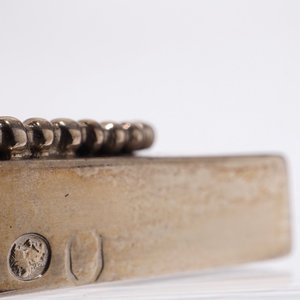 Deux paires de salerons et une paire de moutardiers en argent, 19/20ème — photo 9