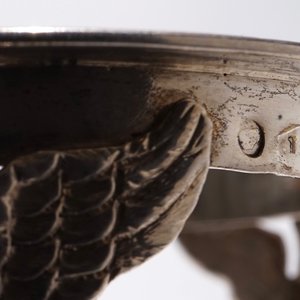 Deux paires de salerons et une paire de moutardiers en argent, 19/20ème — photo 10