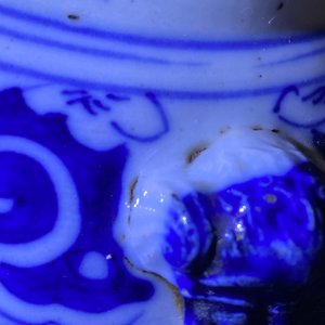 Deux paires de vases couverts en porcelaine de Chine en bleu et blanc, 19/20ème — photo 20