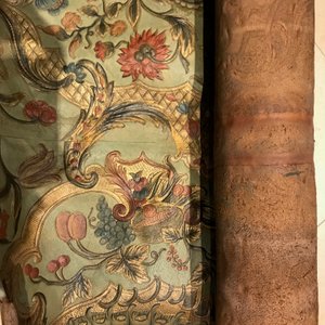 Deux panneaux de cuir de Cordoue, Flandres ou Pays-Bas, 18ème — photo 14