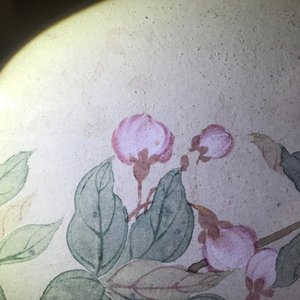 Deux peintures figurant un paysage et un oiseau sur branche, Chine, 18/19ème — photo 11