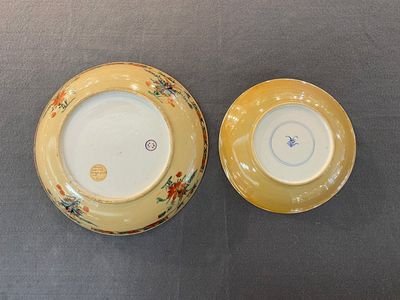 Deux plats en porcelaine de Chine famille verte à décor anhua, Kangxi — photo 2