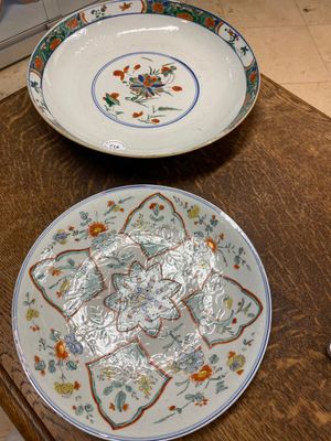 Deux plats en porcelaine de Chine famille verte à décor anhua, Kangxi — photo 3