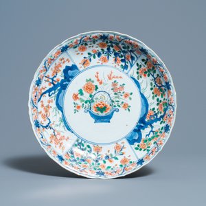 Deux plats en porcelaine de Chine famille verte, Kangxi — photo 4