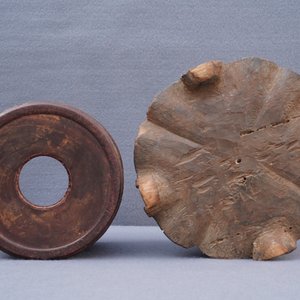 Deux pots à pinceaux en bois, Chine, 19/20ème — photo 10