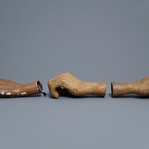 Deux poupées mannequins aux têtes japonaises, France ou Japon, 19ème — photo 17