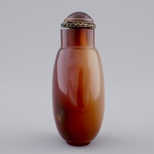 Deux tabatières en agate et cristal de rocher, Chine, 19/20ème — photo 9