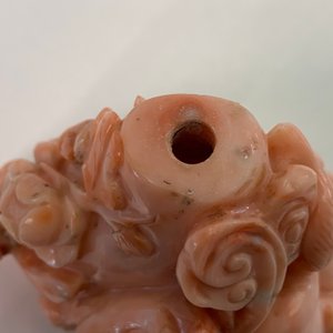 Deux tabatières en corail et une en verre incrusté, Chine, 19/20ème — photo 17