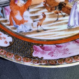 Deux tasses et soucoupes en porcelaine de Chine famille rose, Yongzheng/Qianlong — photo 15