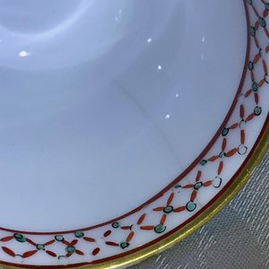 Deux tasses et trois bols en porcelaine de Chine famille rose et verte, marques divers, 18/19ème — photo 17