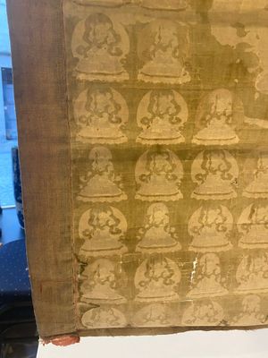Deux thangkas représentant Chakrasamvara et un roi Shambhala, Tibet, 18/19ème — photo 26