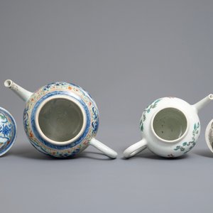 Deux théières en porcelaine de Chine famille rose, Yongzheng/Qianlong — photo 6