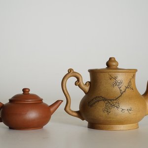 Deux théières et leur couvercle en grès de Yixing, Chine, 19ème — photo 14