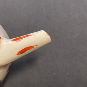 Deux trembleuses, une théière et une assiette en porcelaine de Chine famille verte, Kangxi — photo 31