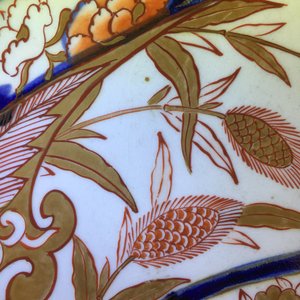 Deux très grands plats en porcelaine Imari de Japon, 17/18ème — photo 11