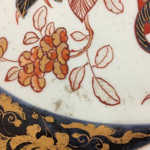 Deux très grands plats en porcelaine Imari de Japon, 17/18ème — photo 6