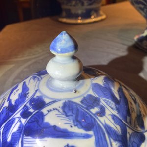 Deux vases couverts en porcelaine de Chine en bleu et blanc, Wanli — photo 26