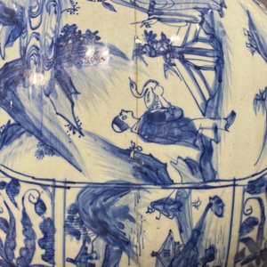 Deux vases couverts en porcelaine de Chine en bleu et blanc, Wanli — photo 40