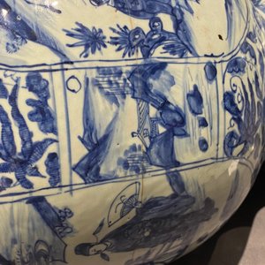 Deux vases couverts en porcelaine de Chine en bleu et blanc, Wanli — photo 43