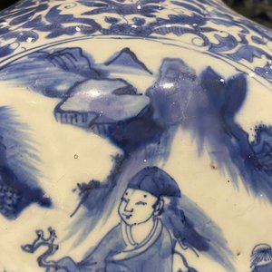 Deux vases couverts en porcelaine de Chine en bleu et blanc, Wanli — photo 56