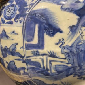 Deux vases couverts en porcelaine de Chine en bleu et blanc, Wanli — photo 57