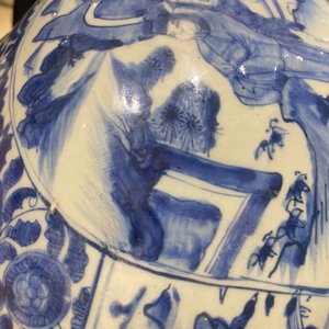 Deux vases couverts en porcelaine de Chine en bleu et blanc, Wanli — photo 63