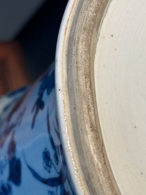 Deux vases de forme 'gu' en porcelaine de Chine en bleu et blanc à décor d'écureuils dans les vignes, Kangxi — photo 16