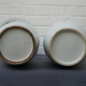 Deux vases en porcelaine de Chine famille rose, 19/20ème — photo 10
