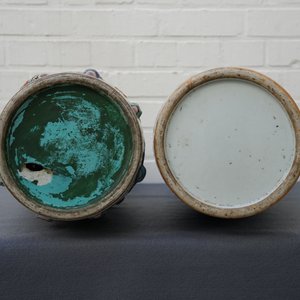Deux vases en porcelaine de Chine famille rose, 19ème — photo 23
