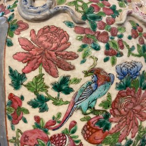 Deux vases en porcelaine de Chine famille rose, 19ème — photo 15