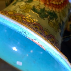 Deux vases en porcelaine de Chine famille rose pour le marché Straits ou Peranakan, 19ème — photo 28