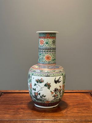 Deux vases en porcelaine de Chine famille verte, 19ème — photo 25