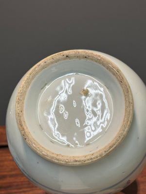 Deux verseuses couvertes en porcelaine de Chine en bleu et blanc à décor floral, Yongzheng/Qianlong — photo 20