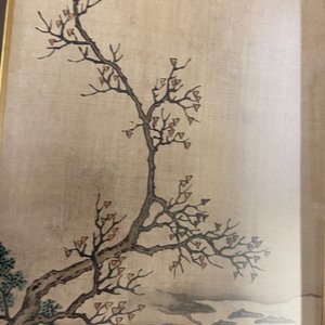 Ding Yunpeng (1547-c.1628), encre et couleurs sur soie: 'Lettré et son élève jardinier' — photo 8