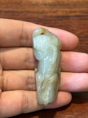 Dix sculptures d'animaux en jade, Chine, Qing — photo 23