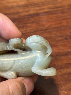 Dix sculptures d'animaux en jade, Chine, Qing — photo 40