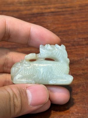 Dix sculptures d'animaux en jade, Chine, Qing — photo 41