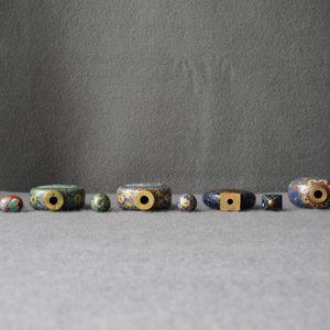 Dix tabatières en émaux cloisonnés, Chine, 19/20ème — photo 12