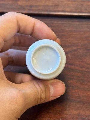 Dix vases et tabatières en porcelaine de Chine en bleu et blanc, 19ème — photo 44