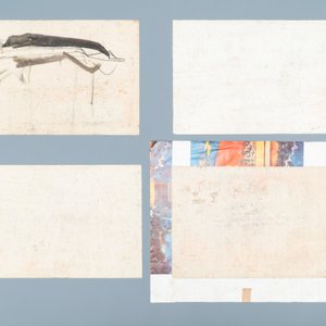Doan Hong (Vietnam, 1960), huile et gouache sur papier, datés 1978: 'Quatre vues' — photo 2