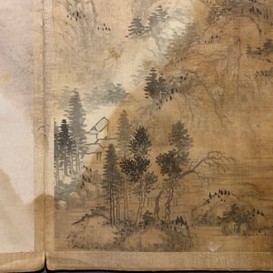 Dong Bangda (China, 1699-1769), attributed: album with eight landscapes, ink on paper — 照片 29