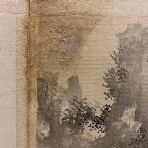Dong Bangda (China, 1699-1769), toegeschreven: album met acht landschappen, inkt op papier — foto 13